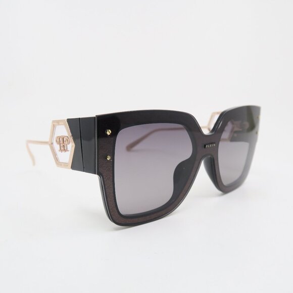 PHILIPP PLEIN Plein Rose Venus SPP041 Col. 0Z42 Black Oversized New Sunglasses. main image 10